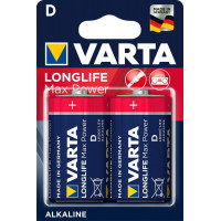 Элемент питания VARTA LONGLIFE MAX POWER D бл. 2